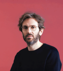 Simon Beckerman, founder of Depop, the secondhand fashion app eBay just bought for $1.2B (Image credit: Delli)