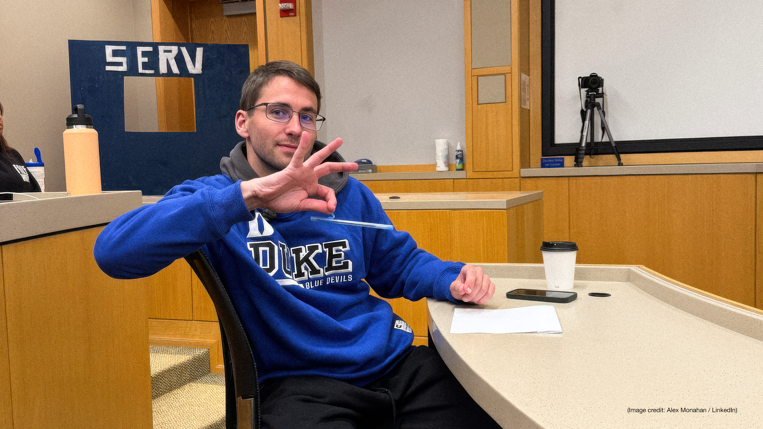 Alex Monahan, founder of OddsJam, a sports betting startup he sold for $160 million before dedicating his career to helping college students with startup ideas
